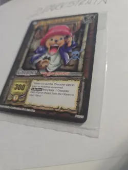2005 One Piece Bandai CCG Chopper Silver Promo - SEALED - Image 3