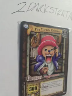 2005 One Piece Bandai CCG Chopper Silver Promo - SEALED - Image 5