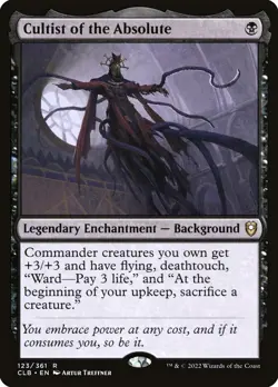 Cultist of the Absolute - Commander Legends: Battle For Baldur'S Regular MTG-NM - Image 1