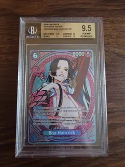 Bandai One Piece CCG Boa Hancock EB03-026 SP Foil Special BGS 9.5 (2026) - Image 1