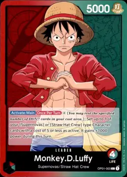 Romance Dawn #OP01-003 Monkey.D.Luffy (003) - Image 1