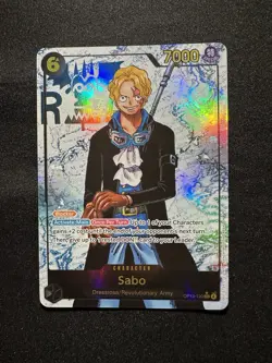 One Piece TCG Sabo SEC Alternate Alt Art OP 13-120 SEC English - Image 1