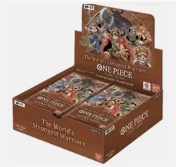 One Piece OP-17 The World's Strongest Warriors PREORDER ENGLISH BOOSTER BOX 8/28 - Image 1