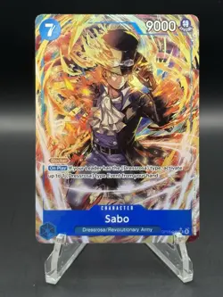One Piece Sabo OP15-046 (Alt Art) SR - Adventure on Kami’s Island English - Image 1