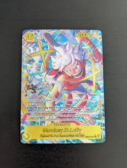 One Piece TCG Monkey D. Luffy EB04-061 SEC Alt Art – OP15 – NM - Image 1