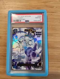 One Piece Boeuf Burst 060 OP12 Alternate Art PSA 10 - Image 1