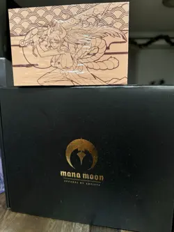Amanda LaPalme Mana Moon YAMATO ONE PIECE Oni Princess V2 Leather SAND Deck box - Image 1