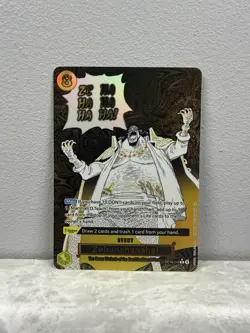 ZEHAHAHAHA! ALT ART MANGA EVENT OP16-116 One Piece The Time of Battle English NM - Image 1