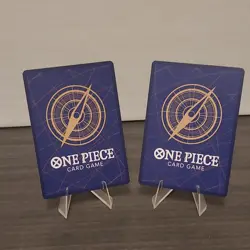 One Piece Portgas D. Ace & Sabo Holo Cards Lot English Illustration Box Vol. 5 - Image 2