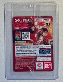 2026 One Piece Dodgers Monkey D Luffy DON!! Card Promo SGA 7/2/26 SEALED IN HAND - Image 2