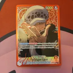 One Piece Trafalgar Law OP14-001 Alt Art Leader - Image 1