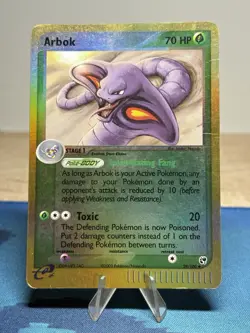 Arbok 29/100 Reverse Holo Foil Ex Sandstorm E Series Rare Pokemon Card HP MP - Image 1
