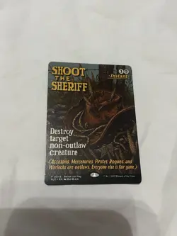 Shoot the Sheriff Secret Lair Showdown Regular - Image 1