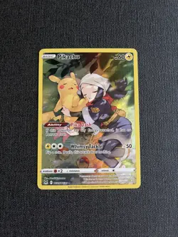 Pokemon TCG Pikachu TG05/TG30 SWSH Lost Origin Trainer Gallery NM - Image 1