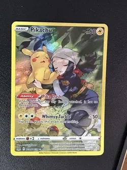Pokemon TCG Pikachu SWSH11: Lost Origin Trainer Gallery TG05/TG30 Ultra Rare - Image 1