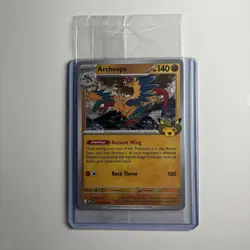 Archeops Pokemon TCG Promo Card Fossil Field Museum Chicago Exclusive - Image 1