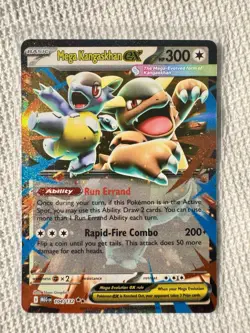 Mega Kangaskhan EX 104/132 - Double Rare - Pokemon Mega Evolution - NM - Image 1