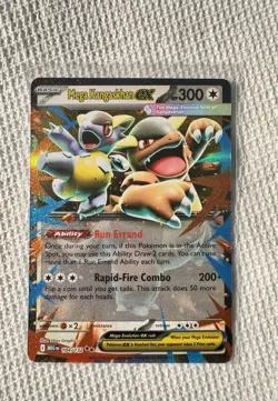 Mega Kangaskhan EX 104/132 - Double Rare - Pokemon Mega Evolution - NM - Image 2