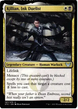 Killian, Ink Duelist 197 UC Strixhaven: School of Mages NM MTG - Image 1