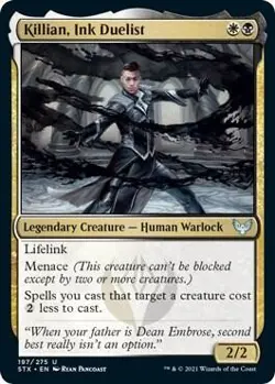 Killian, Ink Duelist 197 UC Strixhaven: School of Mages NM MTG - Image 4