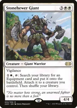 MTG Double Masters Stonehewer Giant x1 Rare White Creature NM/M - Image 1