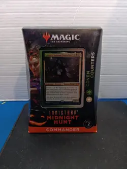 MTG Innistrad: Midnight Hunt Commander Deck - Coven Counters Factory Sealed New 630509987153 - Image 1