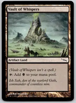 Vault of Whispers 286 Common Mirrodin Magic: The Gathering Lightly Played - Image 1