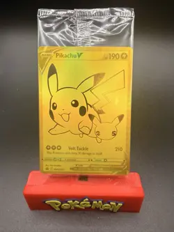 SEALED NM Pikachu V SWSH145 Celebrations UPC Promo Holo Pokemon Card - Image 1