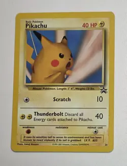 Pokemon TCG Pikachu SNAP Black Star Promo 26/53 WOTC - Image 1