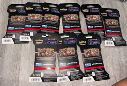 Pokemon TCG Phantasmal Flames Sleeved Booster Pack Lot of 9 Sealed - Image 3