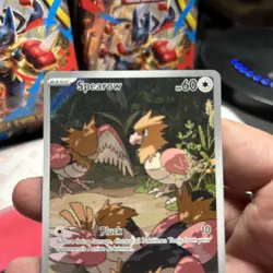Pokemon TCG Mega Evolutions Spearow 151/132 Illustration Rare - Image 2