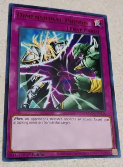 1x Yu-Gi-Oh! Dimensional Prison - MAGO-EN158 - Gold Rare - 1st Edition - NM - Image 1