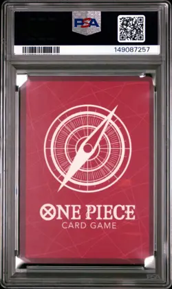 2022 ONE PIECE OP01-ROMANCE DAWN ERRATA #003 MONKEY D. LUFFY PSA 10 - Image 2
