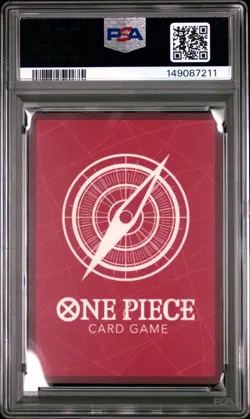 2022 ONE PIECE OP01-ROMANCE DAWN ERRATA #003 MONKEY D. LUFFY PSA 10 - Image 2