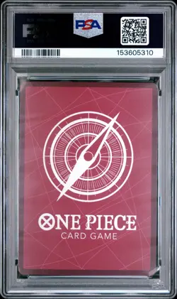 2022 ONE PIECE OP01-ROMANCE DAWN ERRATA #003 MONKEY D. LUFFY PSA 10 - Image 2