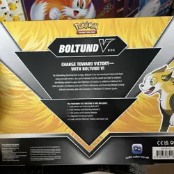 Pokemon TCG Boltund V Box Collection Factory Sealed New Sword & Shield Promo - Image 2
