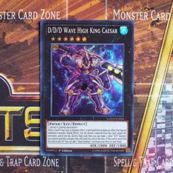 1x D/D/D Wave High King Caesar - Super Rare - COTD-EN042 - 1st Ed - LP - Image 1