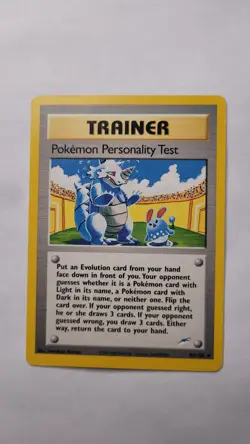 Pokemon Card - Pokemon Personality Test Neo Destiny 102/105 Uncommon - Image 1