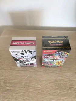Pokemon TCG White Flare + Mega Evolution Chaos Rising Booster Bundle Lot Sealed - Image 2