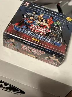Justice League MetaX TCG Sealed Booster Box 2017 Trading Card Game Panini 24 Pks - Image 1