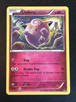 Clefairy Pokemon 81/122 Breakpoint Reg. Good Corners, Good Card ✨ Ships Free - Image 1
