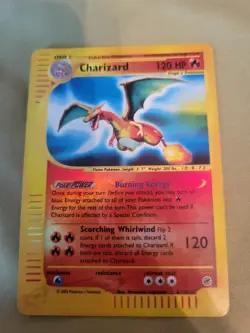 Charizard 6/165 Expedition Base Set Reverse Holo Rare Pokemon Card 2002 - Image 1