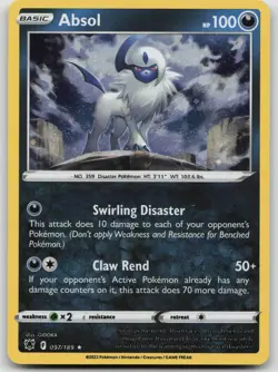 Absol - (Cosmos Holo) Rare Miscellaneous Cards & Products 097/189 Holo NM - Image 1