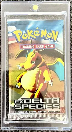 Pokemon TCG EX Delta Species Booster Card Pack Dragonite Art Factory Sealed - Image 1