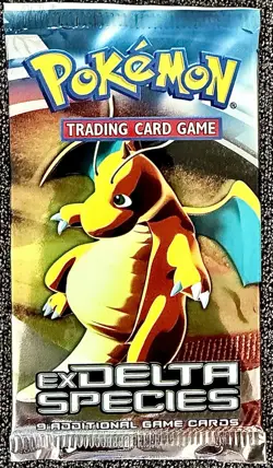 Pokemon TCG EX Delta Species Booster Card Pack Dragonite Art Factory Sealed - Image 2