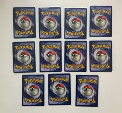 1st Edition Pokemon Jungle Lot (12 Cards) - HP/MP - Image 2