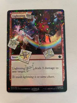 Lightning Bolt (042) (Pool Party Foil) Secret Lair Drop Foil - Image 1