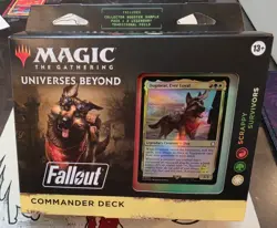 MTG Sealed Commander Deck UB Fallout: Dogmeat Scrappy Survivors Brand New In Box 195166228532 - Image 1