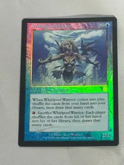 MTG FOIL Whirlpool Warrior Apocalypse Magic the Gathering - Image 1