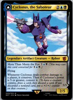 Cyclonus, the Saboteur M Universes Beyond: Transformers 9 LP - Image 1